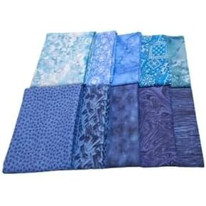 Fat Quarter Bundle Assorted Brown Prints - Revised Prints 2023