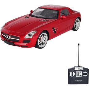Vinie Remote Control Car for Boys, RC Cars Mercedes Benz SLS AMG, 1:14 Scale Officially Licensed Kids Toys, Drift Car with Cool Led Lights, 4 5 6 7 8 9 10 11 12 Year Old Boy Birthday Gift (Red)