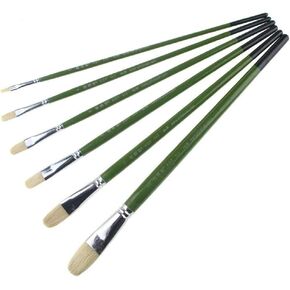 HBJWOV Senior Oil Painting Pen Brush Suit Gouache 6 Pack Paint，Brushes for Oil Acrylic Gouache Watercolor Painting Art Supplies