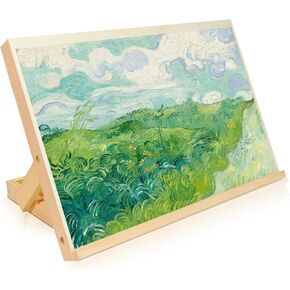 TKOnline Tabletop Easel for Painting, Wooden Drawing Board, Adjustable Angle Art Wooden Easels for Painting, Canvases, Books, Artist, Beginners, Students