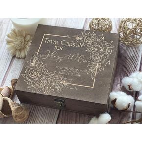 1st Birthday Commemorative Chest: Personalized 18th Birthday Capsule, Exclusive Keepsake Box, Baby's Milestone Library, Unforgettable Wedding Anniversary Tribute