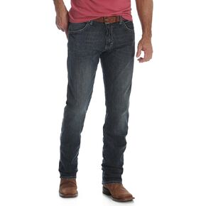 Wrangler Men's Retro Slim Fit Straight Leg Jean, Roughhouse in Kuwait