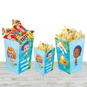 Bubble Guppies Popcorn Box | Candy Box | 12 pack