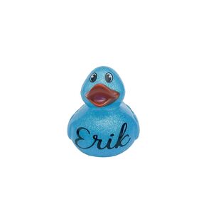 Personalized Name Pick Color Glitter Custom Themed Rubber Duck Ducks - Green Blue Red Black Gold Silver Pink Orange