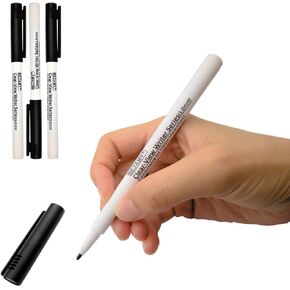 (Bullet Tip-1.0mm, Black Water-Based ink, PACK of 12) Clear-View Writer Bold Writing Pen, Low Vision Assistive Writing Tool for Visual Impairment,Odorless,Non-Toxic,No Oil,Alcohol Free