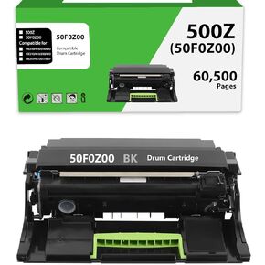 50F0Z00 Remanufactured Drum Unit Replacement for Lexmark 50F0Z00 500Z 500ZG 50F0Z0G MS310d MS310dn MX310dn MS410d MS410dn MX410de MS415DN MS510dn MX510de MX511dte Printer
