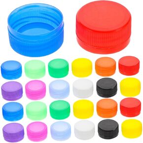 Angoily Educational Projects Bottle Caps 100pcs Boys and Girls Art Supplies Decorative Water Bottle Caps for Scrapbooking Creative Kit
