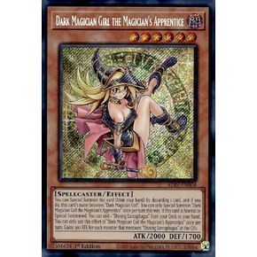 Dark Magician Girl The Magician's Apprentice - ALIN-EN004 - Secret Rare - 1st Edition