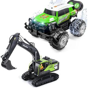Ruko 1601AMP2 برمائيات RC و 1661 ألعاب حفارة التحكم عن بعد