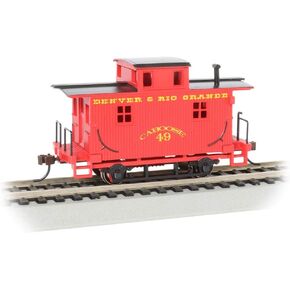Bobber Caboose Denver & Rio Grande - Ho Scale