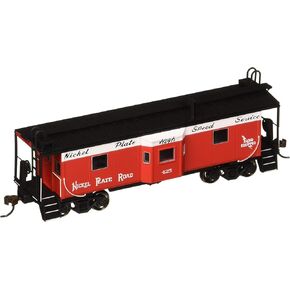 Bay Window Caboose with Roof Walk - NICKEL PLATE ROAD (High Speed Service) - HO Scale