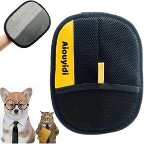 Pet Cat Hair Cleaning Gloves, 2025 New Upgraded Version Pet Hair Removal Gloves Reusable Double Sided Static Pet Hair Removal Gloves, Suitable for Sofas, Furniture, Carpets, Car Seats