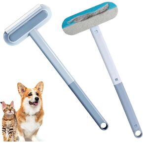 Multifunctional Pet Hair Remover, 2025 New 4 in1 Cat and Dog Hair Removal for Couch, Multifunctional Double Sided Dogs Cats Hair Removal Brush, Reusable Cleaning Brush for Couch, Carpet and Clothes(1)