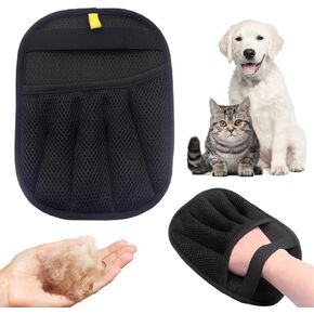 Pet Hair Removal Glove for Cats & Dogs, 2025 New Electrostatic Pet Hair Remover, Reusable Pet Hair Removal Tool for Furniture, Pet Grooming Gloves (1 Pack)