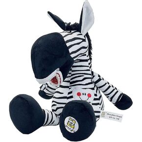 Tooth Fairy Plush Doll, Dental Plush Oral Health Presentation Puppet Zebra Tooth Fairy Dental Educational Plush Small Size Doll with Teeth for Kids Chidren Boys Girls