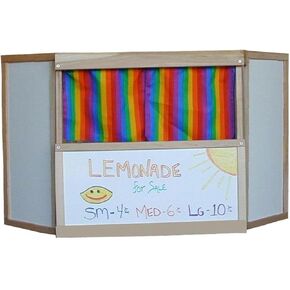 Beka Table-Top Puppet Theater with Wipe-Off Marker Surfaces