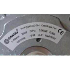 YWF(K) 4E400-GH 230V 2.46A 0.56KW 1350RPM coolig Fan