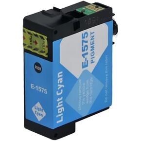 Compatible with Ink Cartridge Set T1571 T1579 with Chip Stylus Photo R3000 Inkjet Printer in 9 Colors(1PC Light Cyan)