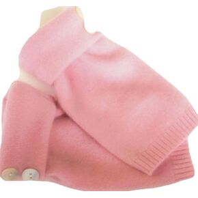 Fingerless Gloves Pink 100% Cashmere One Size Fits Most Arm Warmers Women's Texting Cuffs Handmade