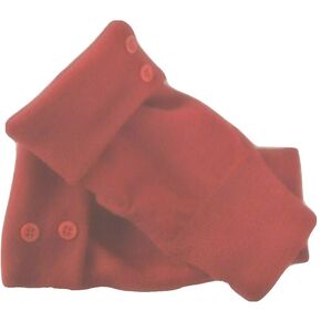 Fingerless Gloves Red 100% Merino Wool One Size Fits Most Knit Women's Arm Warmers Texting Cuffs Handmade Free Shipping