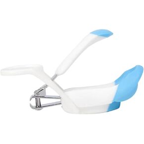Pet Nail Clipper with Magnifying Glass Portable Grooming Scissors for Mini Hedgehog Comfortable Non Slip Handle for Easy Use Random Color for Hamster Pets