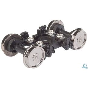 Amfleet Inside Bearing Trucks -- Black - 1 Pair