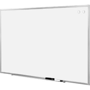 Amazon Basics Large Magnetic Dry Erase Whiteboard, 48" x 72", Aluminum frame, Silver/White