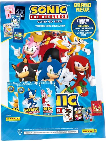 Panini Sonic The Hedgehog Classic Trading Cards Box من 18 Sleeves in Saudi Arabia