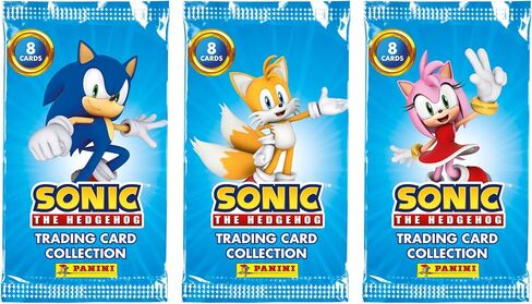 Panini Sonic The Hedgehog Classic Trading Cards Box من 18 Sleeves in Saudi Arabia
