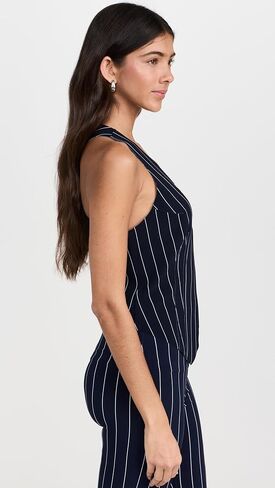 Norma Kamali Women's Simple Vest in Saudi Arabia