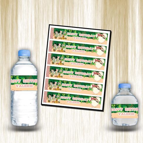 Bottle Water Waterproof Stickers - Customizable - 12Pack (Classic Micke) in Saudi Arabia