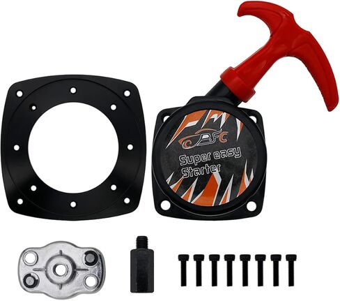 Easy Pull Starter Set for Zenoah CY Rovan Top Speed 23cc-36cc Engines for 1/5 HPI ROFUN KM Baja 5B 5T 5SC LT FG Rc Car Parts (Red) in Saudi Arabia