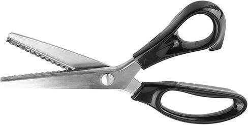 Aramox Pinking Shears, Not Easy Edge, Pinking Shears Edge, Pinking Shears to Damage Shears, Bearing Joint Convenient to Use Fine Workmanship for Professionals Fabrics Linings (3mm) in Saudi Arabia