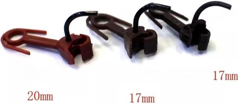 2PCS Model Trains HO SCALE COUPLER TRAINS ACPLER Sturdy Replace Hobby Train Tair Accessory Accessories for 1:87 ، Long Big Head in Kuwait