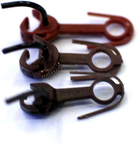 2PCS Model Trains HO SCALE COUPLER TRAINS ACPLER Sturdy Replace Hobby Train Tair Accessory Accessories for 1:87 ، Long Big Head in Kuwait