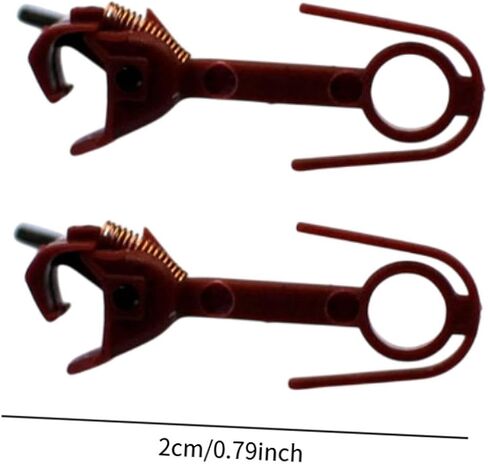 2PCS Model Trains HO SCALE COUPLER TRAINS ACPLER Sturdy Replace Hobby Train Tair Accessory Accessories for 1:87 ، Long Big Head in Kuwait