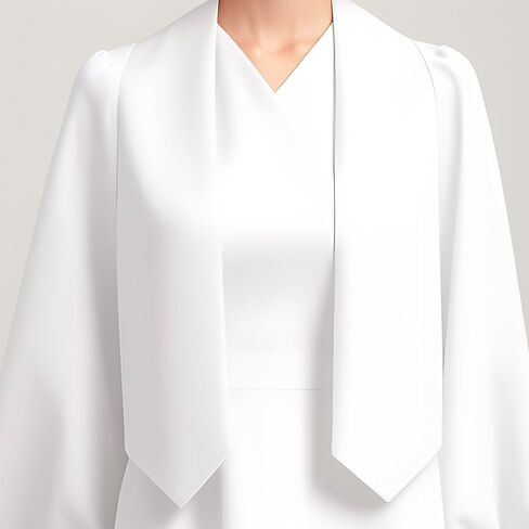 Custom White Stole Graduation. Satin Sash for Class of 2024, Black Girl Magic Design, Perfect for Ceremonies & Honors (Black) in Saudi Arabia