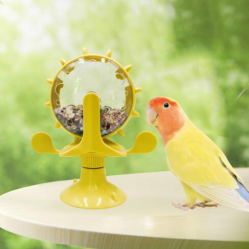 Bird Foraging Toys, Parrot Rotating Feeders, Bird Chewing Toys, Bird Enrichment Toys, Bird Cage Accessories, Suitable for Birds Parrots Parakeets Cockatiels Conures Lovebirds in Saudi Arabia
