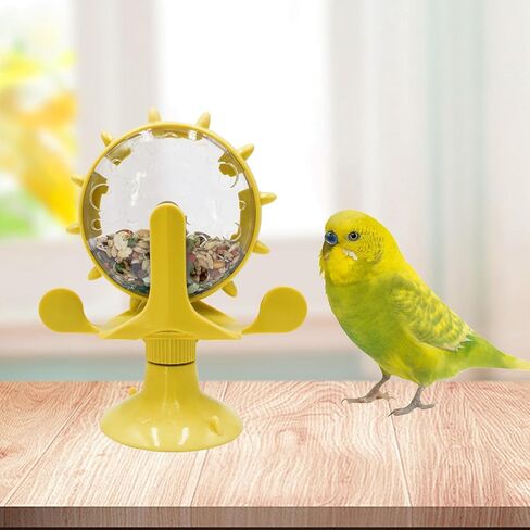 Bird Foraging Toys, Parrot Rotating Feeders, Bird Chewing Toys, Bird Enrichment Toys, Bird Cage Accessories, Suitable for Birds Parrots Parakeets Cockatiels Conures Lovebirds in Saudi Arabia