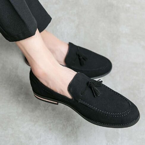 Men's Oxford Leather Dress Shoes Genuine Leather Shoes Comfort Loafers Dress Shoes in Kuwait