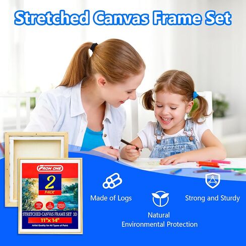 4 حزمة باسود دبوس لوحات لوحة ، ألواح خشبية للطلاء ، لوحات فنية متميزة للطلاء للطلاء الأكريليك والزيت (خشبي بني 8 * 10-4pk) in Kuwait