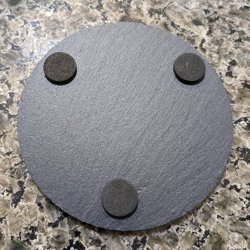 Shining Stars: Personalized Slate Coasters with Name and Star - Round Slate - set of 4 in Saudi Arabia