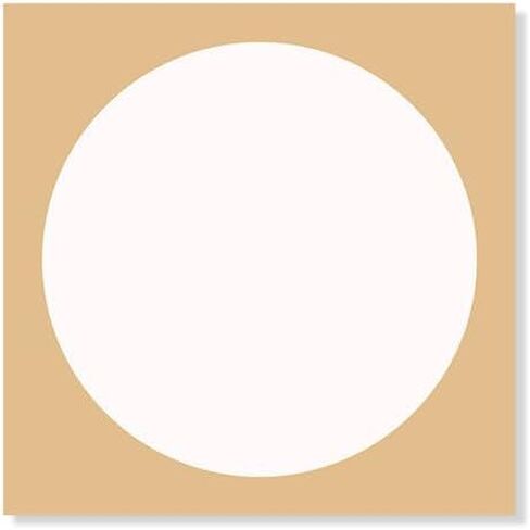 20 ورقة XUAN الورق الورقية مرآة مستديرة السطح أوراق الطلاء الصينية shikishi من أجل الخط الصيني ، الرسم ، فن المعجبين ، الديكور الجدران ، الحرف اليدوية ، 13inchx13inch in Kuwait