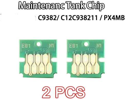 Compatible Maintenance Tank Chip Compatible with Workforce WF-C5390 WF-C5890 WF-C5310 WF-C5810 PX-S887 PX-M887F Models PX4MB C12C938211 C9382(10 PCS) in Kuwait