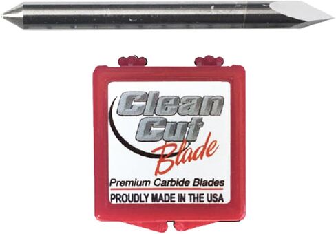 Clean Cut Blade Compatiable with Roland & GCC 30, Camm 1, US Cutter, P-Cut, Bridge, Panther, Stika, Allen Datagraph, Zecu, Creation, Rabbit, Lynx - Made in USA in Saudi Arabia