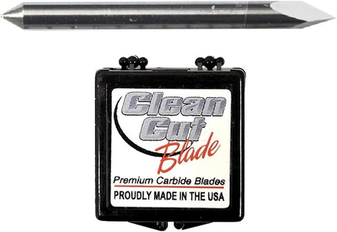 Clean Cut Blade Compatiable with Roland & GCC 30, Camm 1, US Cutter, P-Cut, Bridge, Panther, Stika, Allen Datagraph, Zecu, Creation, Rabbit, Lynx - Made in USA in Saudi Arabia