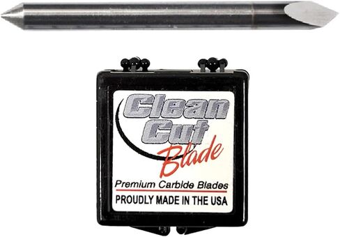 Clean Cut Blade Compatiable with Roland & GCC 30, Camm 1, US Cutter, P-Cut, Bridge, Panther, Stika, Allen Datagraph, Zecu, Creation, Rabbit, Lynx - Made in USA in Saudi Arabia