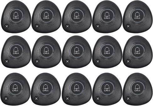 Wireless Call Buttons 2-Key for Restaurant Pager System M2 (Must be Used in Conjunction with WNKRUN's Receiver!) in Kuwait