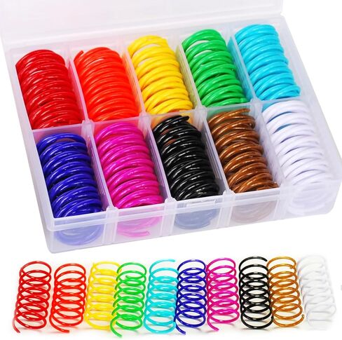 40Pcs 10 Colors Box Stored Springs for Indoor Cats, Cats Coil, Cat Interactive Toys, Cat Swatting Toy, Self-Play Toys, Hunting Toy, Kitten Spring in Kuwait