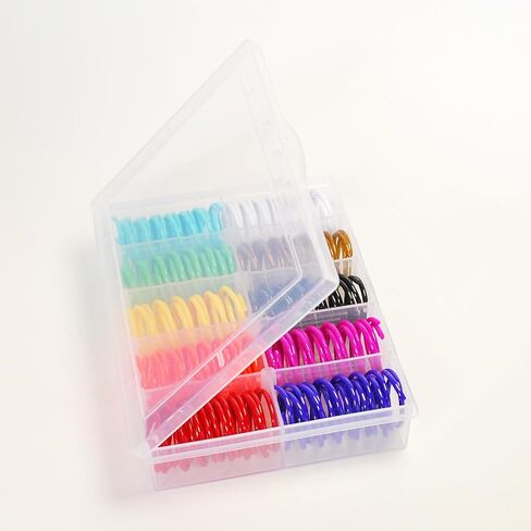 40Pcs 10 Colors Box Stored Springs for Indoor Cats, Cats Coil, Cat Interactive Toys, Cat Swatting Toy, Self-Play Toys, Hunting Toy, Kitten Spring in Kuwait